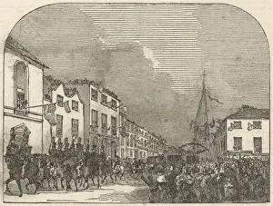 Royal progress through Chesterfield