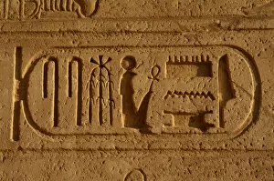Images Dated 7th December 2003: Royal protocol of Ramses II. Cartridge