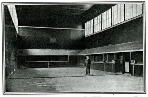 Tennis Prints: Royal Real Tennis Club, Hampton Court, Surrey