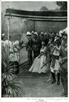 Singh Prints: Royal Review, Buckingham Palace, London