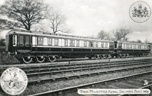 Saloons Gallery: The Royal Saloon carriages - built 1903
