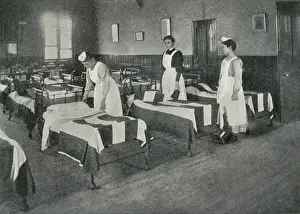 Royal Seamen and Marines Orphan Home, Portsmouth - Bed maki