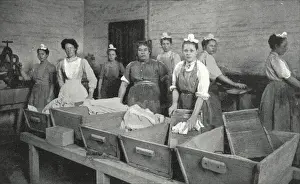 Royal Seamen and Marines Orphan Home, Portsmouth - Laundry