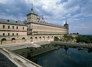 Escorial Collection: Royal Seat of San Lorenzo de El Escorial. Madrid. Spain