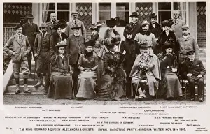 Wolff Prints: Royal Shooting Party - Virginia Water - European Royals