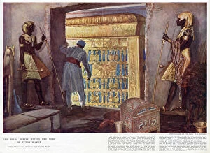 Faience Gallery: The royal shrine within the tomb of Tutankhamen