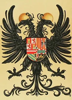 Tyrol Prints: Royal Standard of Charles I of Spain and V of Germany