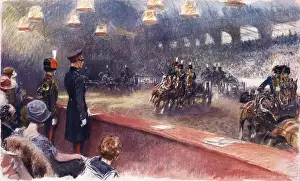Royal Tournament at Olympia by Gilbert Holiday