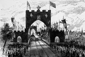 The Royal Train at Elgin