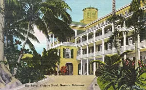 Verandah Gallery: The Royal Victoria Hotel, Nassau, Bahamas