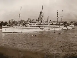 Tugs Prints: Royal visit to Egypt on HMS Medina