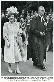 Headmaster Prints: A Royal visit to Eton College by The King and Queen