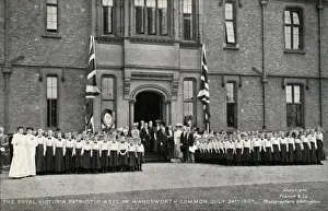 Royal visit to Victoria Patriotic Asylum, Wandsworth Common