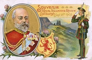 Royal Volunteer Review, Edinburgh - King Edward VII