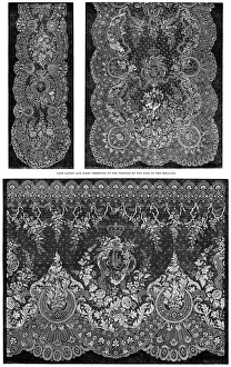 Royal Wedding King Edward VII Gallery: Royal wedding 1863 - wedding gift of Belgian lace