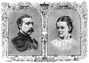 Connaught Prints: Royal Wedding 1879 -- Duke of Connaught & Princess Louise