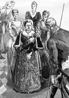 Anhalt Gallery: Royal Wedding 1891 - Arrival of Queen Victoria