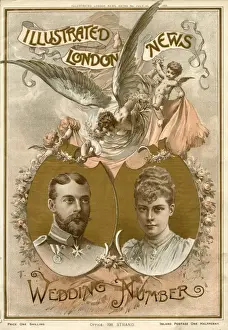 Cupid Prints: Royal Wedding 1893 of Duke and Duchess of York