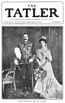 Albany Collection: Royal Wedding 1904 - Tatler front cover