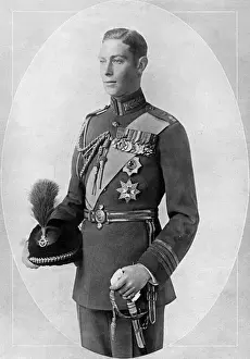 Bridegroom Prints: Royal wedding, 1923 - Duke of York in uniform