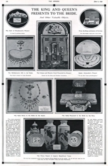 Images Dated 18th January 2011: Royal Wedding 1923 - wedding presents