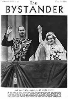 Images Dated 4th February 2011: Royal Wedding 1935 -- Duke and Duchess of Gloucester