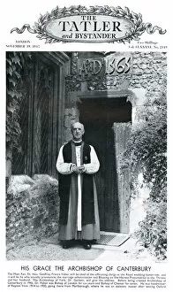 Cleric Collection: Royal Wedding 1947 - Archbishop of Canterbury