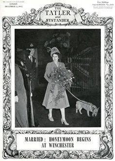 Corgis Gallery: Royal Wedding 1947 - honeymoon begins