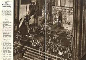 Royal Wedding Queen Elizabeth II Gallery: Royal Wedding 1947 - the Marriage Ceremony