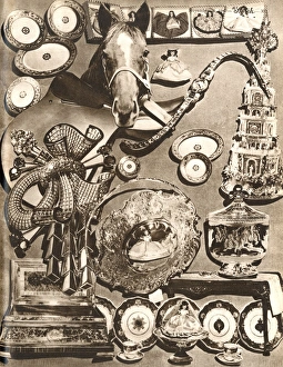 Royal Wedding 1947 - selection of presents Royal Wedding 1947 - selection of presents