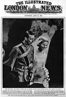 Images Dated 7th March 2011: Royal Wedding 1961 - ILN front cover