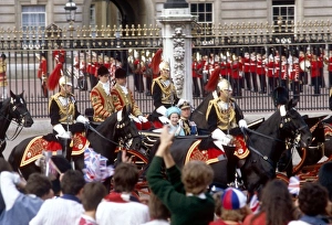 Wedding of Charles and Diana Collection: Royal Wedding 1981 - Queen Elizabeth II