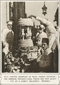 Faruk Prints: The royal wedding cake