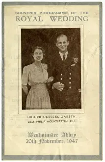 Royal Wedding Souvenir Programme