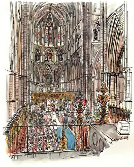 Images Dated 3rd February 2011: Royal Wedding at Westminster Abbey