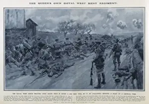 Courage Prints: Royal West Kents in Great War Deeds, WW1