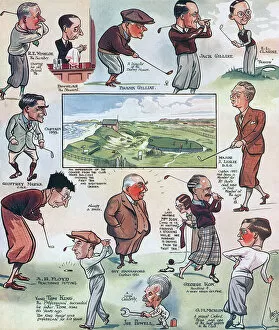 Caricatures Collection: The Royal West Norfolk Golf Club