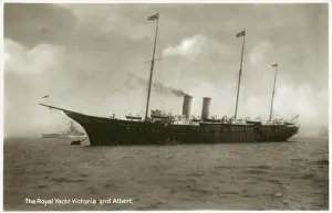 Funnels Prints: Royal Yacht Victoria and Albert