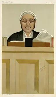 Synge Prints: The Rt Hon Sir C. S. C. Bowen, Vanity Fair, Spy