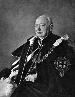 Painters Prints: The Rt. Hon. Winston Spencer Churchill