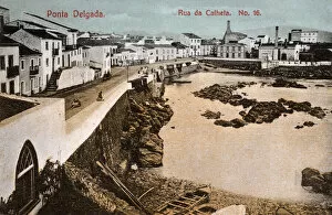 Images Dated 14th February 2018: Rua da Calheta, Ponta Delgada, Sao Miguel Island, Azores