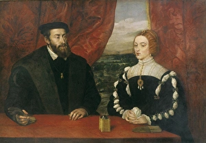 Titian Collection: RUBENS, Peter Paul (1577-1640). The Emperor Charles
