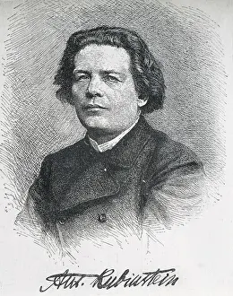 Rubinstein Prints: RUBINSTEIN, Anton Grigoryevich (1829-1894). Russian