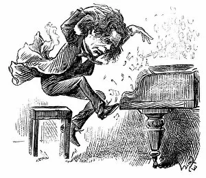 1894 Gallery: Rubinstein Plays Piano