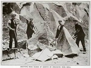 Rubislaw Quarry in Aberdeen 1909