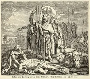 Defeats Prints: Rudolf Defeats Ottokar