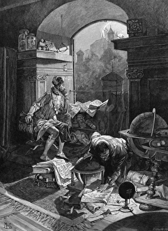 Images Dated 25th July 2012: Rudolf II & Astrologer