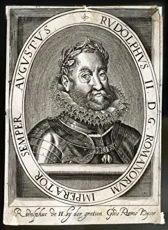 1575 Prints: Rudolf Ii / Hre / Anon Oval