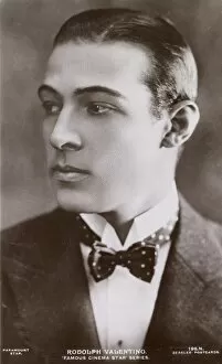 Idol Collection: RUDOLPH VALENTINO Italian-American romantic film idol who died at a tragically young age