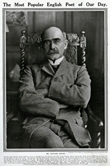 Images Dated 10th September 2016: Rudyard Kipling in 1913